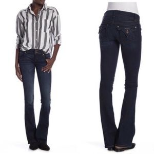 HUDSON Mid Rise Bootcut Dark Wash Denim Size 26 (34" Inseam)